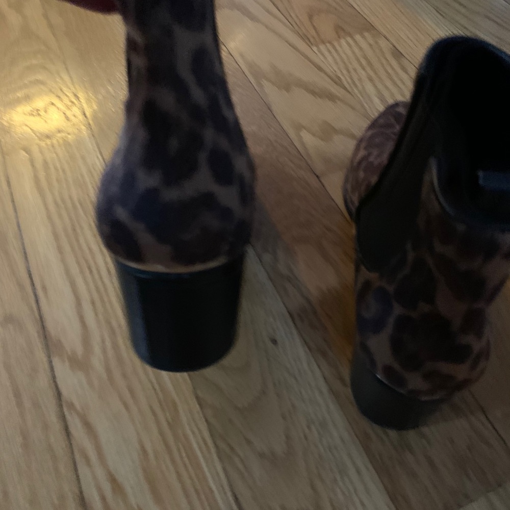Kohl’s Nine West leopard print boots